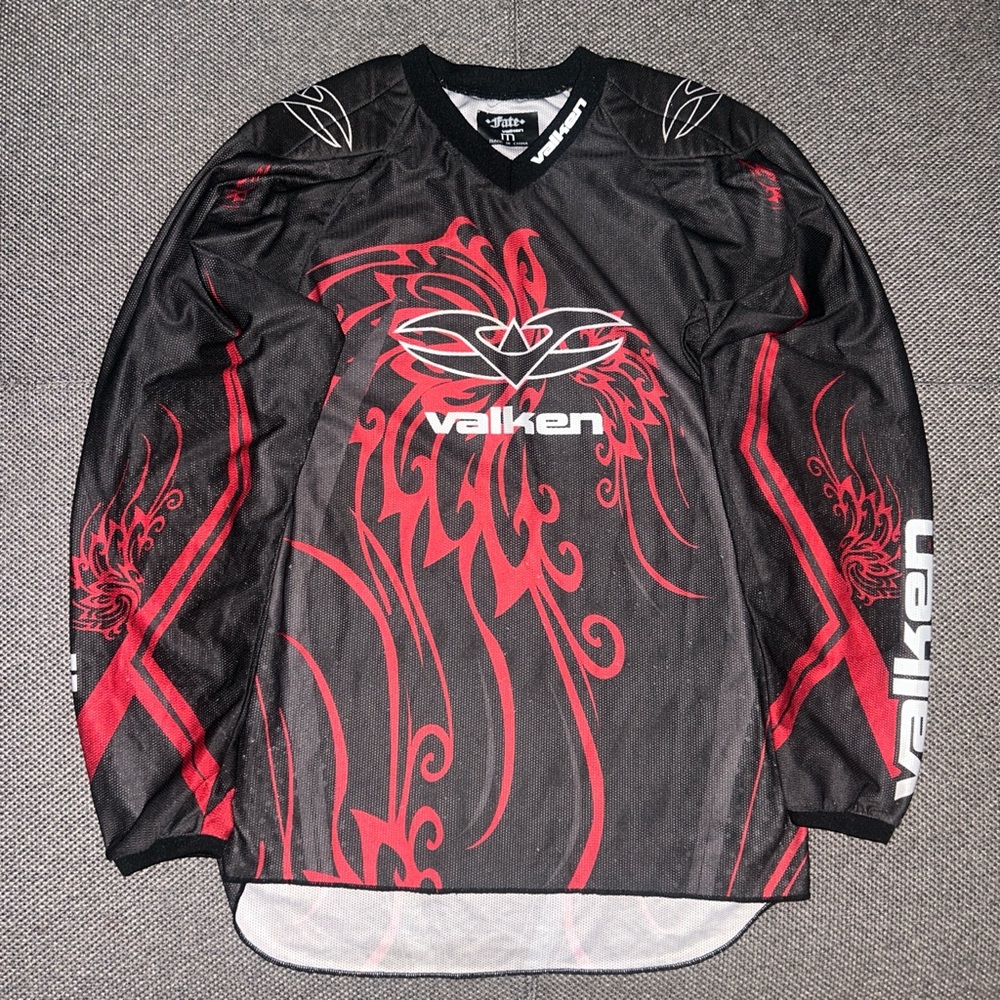 Y2K Valken Long Sleeve Padded Paintball Jersey